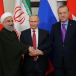 プーチン大統領、エルドアン大統領、ロウハニ大統領